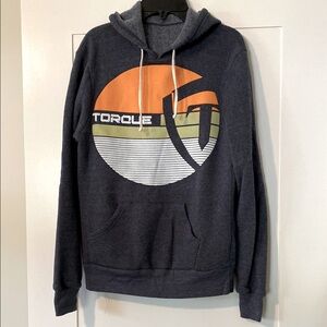 Torque BMX Men's Navy Hoodie - Size Small